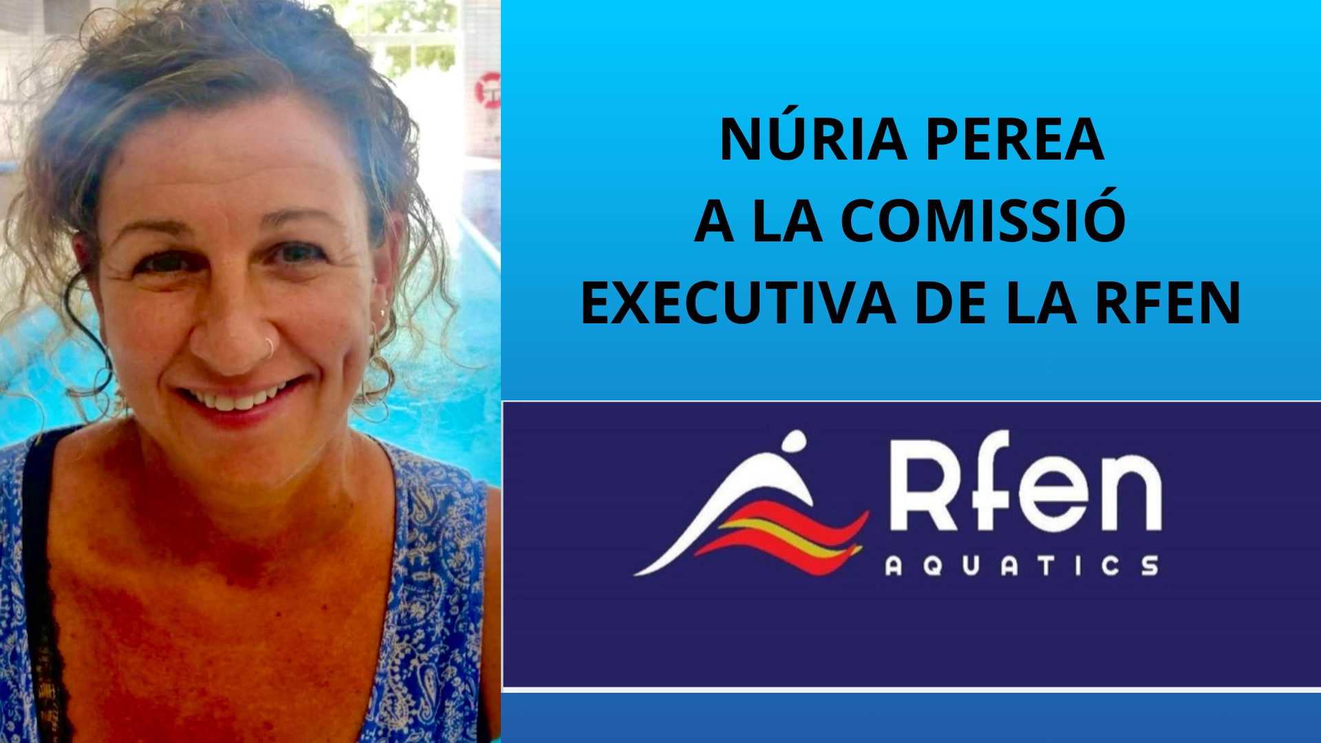 NÚRIA PEREA A LA COMISSIÓ EXECUTIVA DE LA RFEN 2024-2028