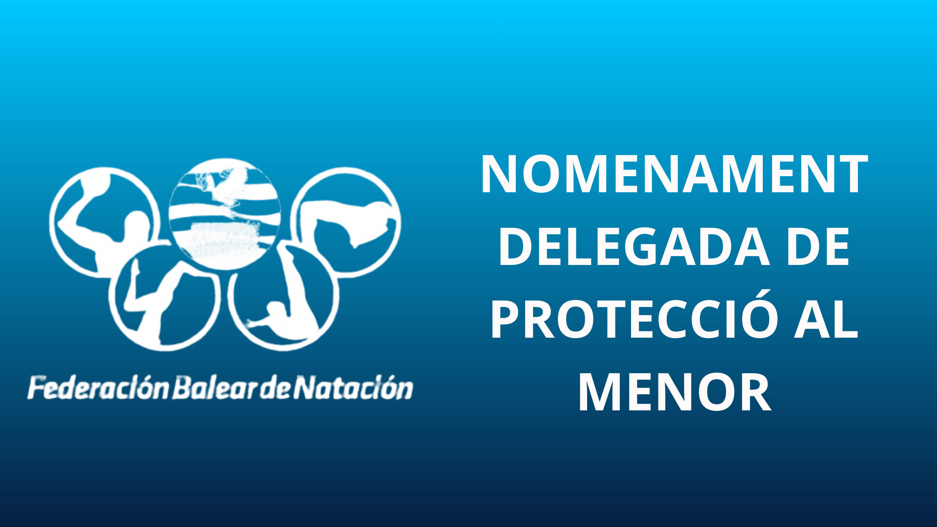 NOVA DELEGADA DE PROTECCIÓ AL MENOR