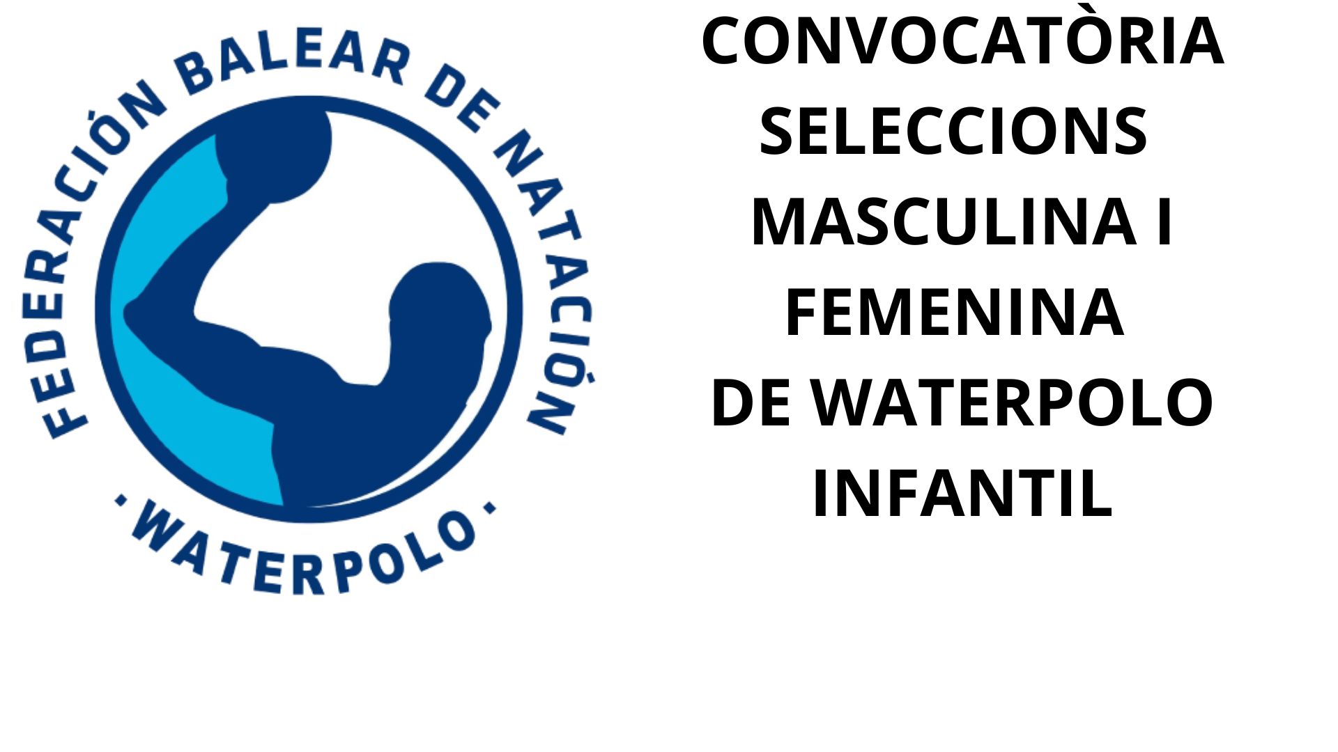 SELECCIONS BALEARS CESA WATERPOLO INFANTIL