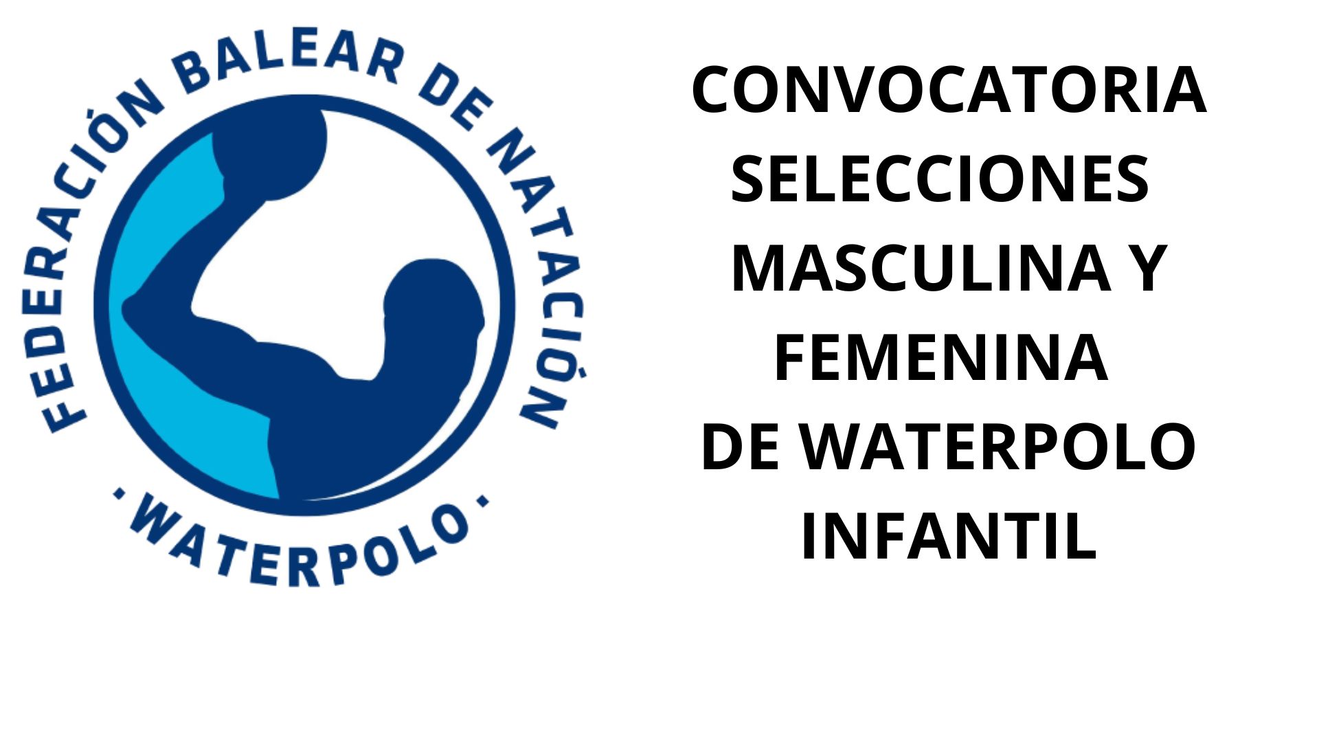 SELECCIONS BALEARS CESA WATERPOLO INFANTIL