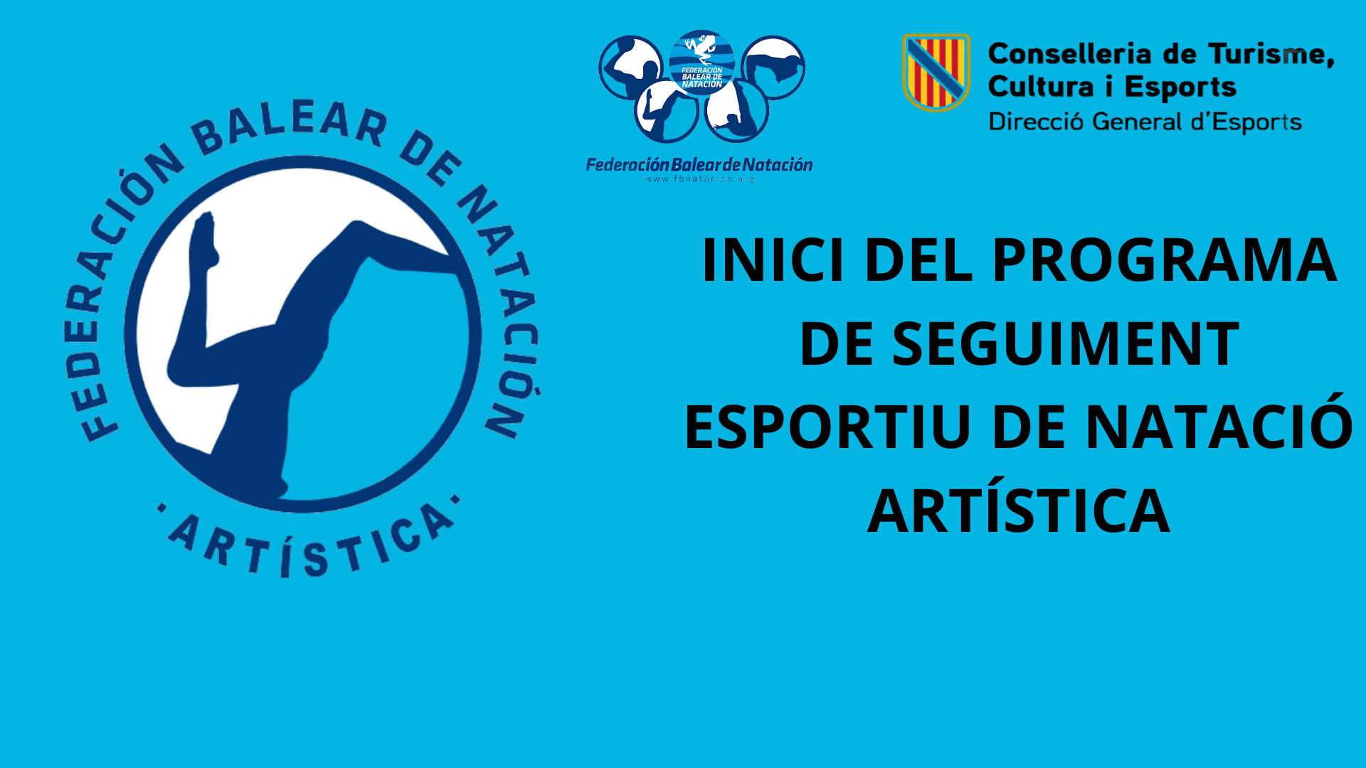 LLANÇAMENT DEL PROGRAMA FEDERATIU DE SEGUIMENT ESPORTIU DE NATACIÓ ARTÍSTICA